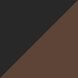 Astrea 52 inch Matte Black with Matte Black/Sepia Brown Reversible Blades Ceiling Fan